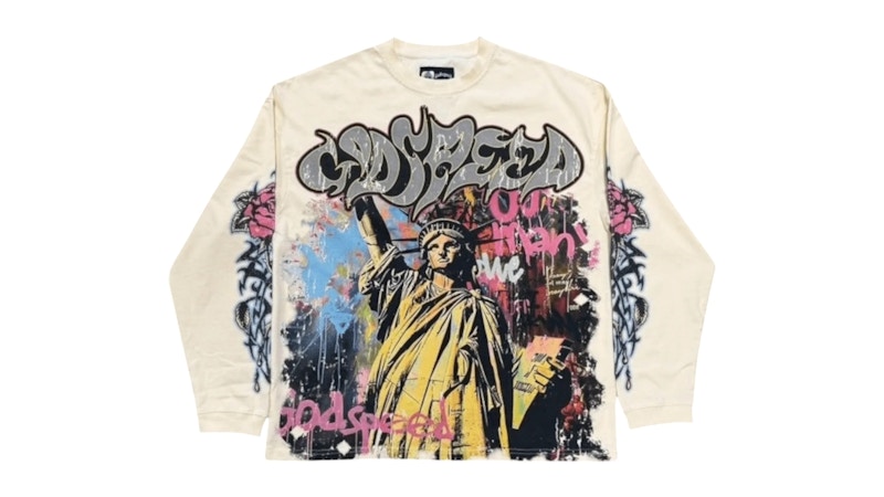 Godspeed Vandal L/S T-Shirt Bone