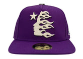 Hellstar OG Logo Fitted 59Fifty Hat Purple