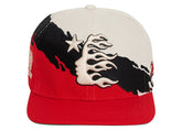 Hellstar Paintbrush Snapback Hat Red/Black