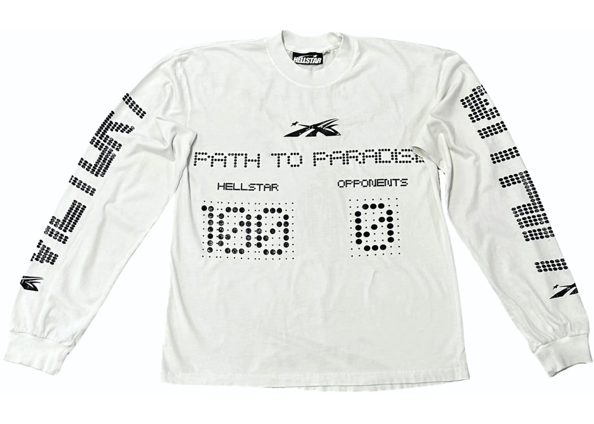 Hellstar Scoreboard L/S T-shirt White