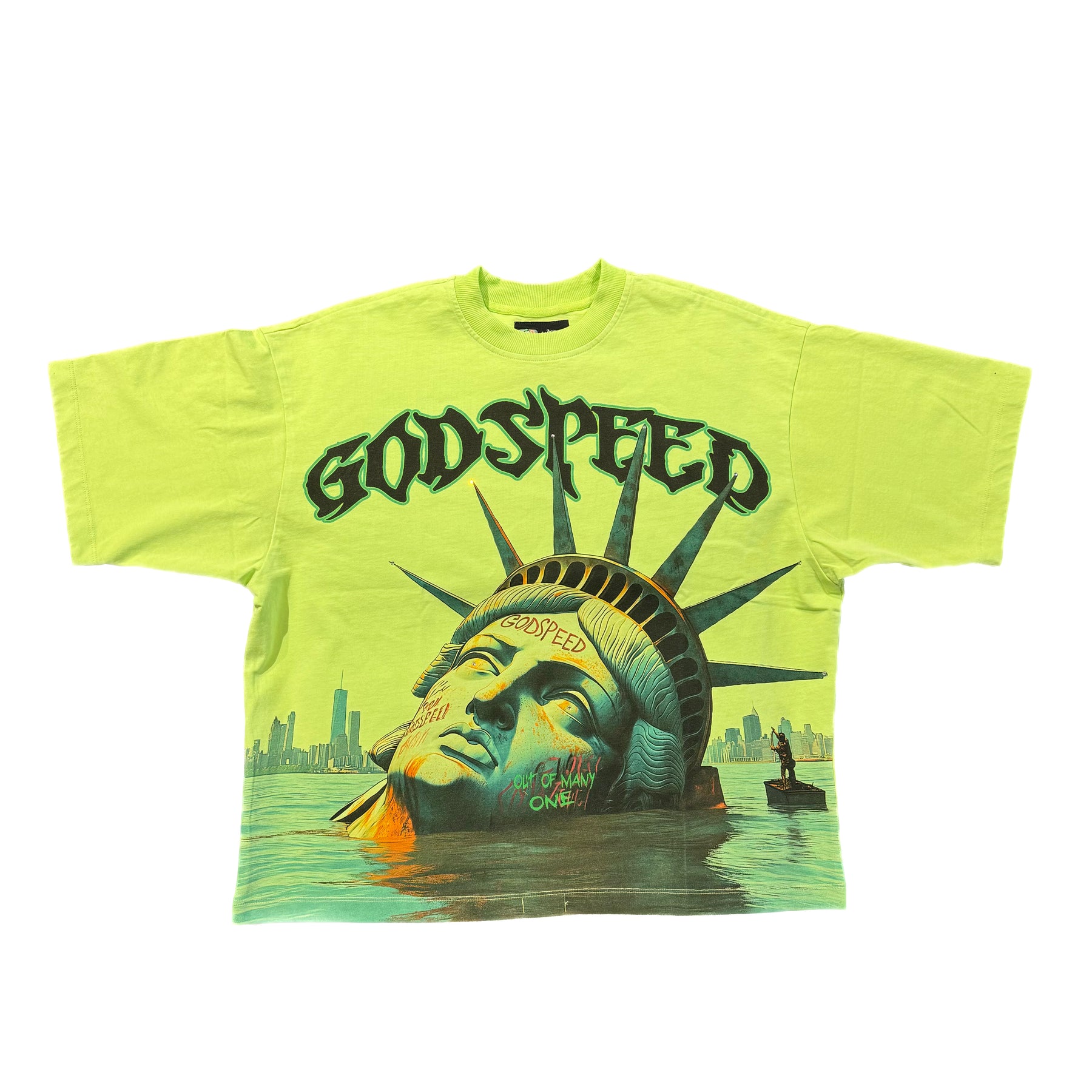 GODSPEED Miami Sunken Liberty Tee Green