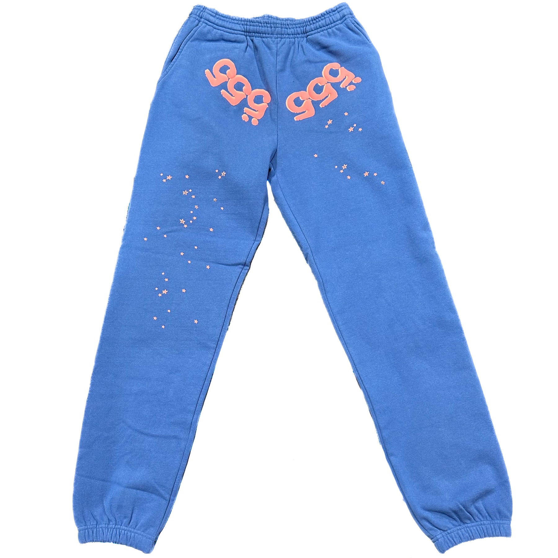 Sp5der Angel Number Sweatpant Blue