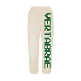 VERTABRAE SWEATPANTS CREAM/GREEN