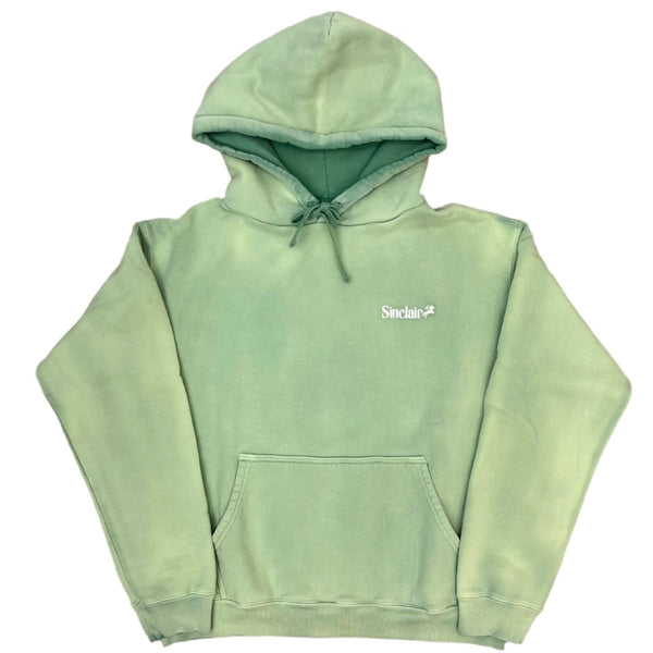 Sinclair Faded Essentials Hoodie Green