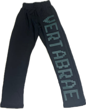 VERTABRAE Sweatpants Green/Black