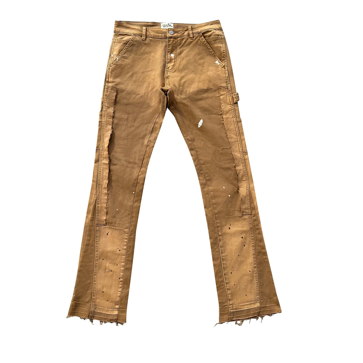 Triple Sevens 7Sniper Gang Flare Denim (Khaki)