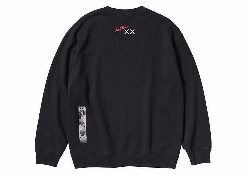 KAWS x Uniqlo Warhol Graphic 476119 Sweatshirt Black