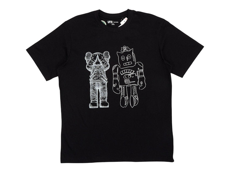 KAWS x Uniqlo Warhol UT Graphic 476351 T-shirt Black