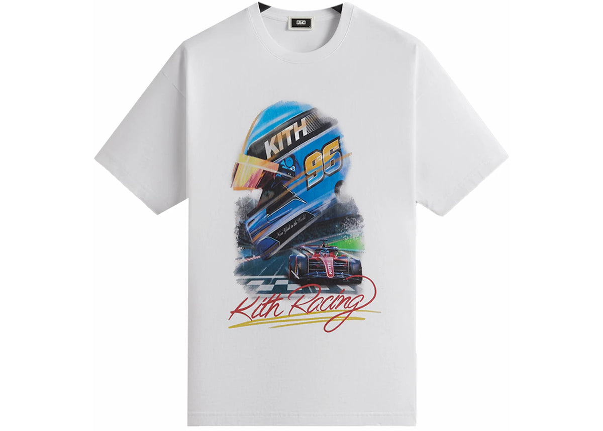 Kith F1 Vintage Tee White