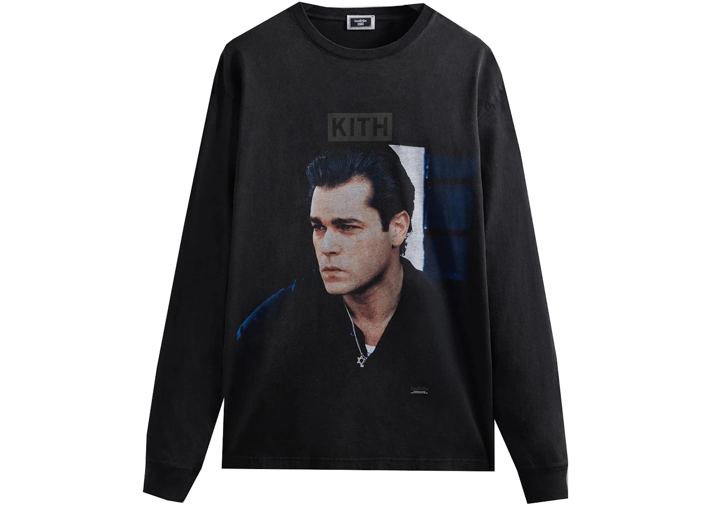 Kith Goodfellas Monologue Vintage Long Sleeve Tee Black