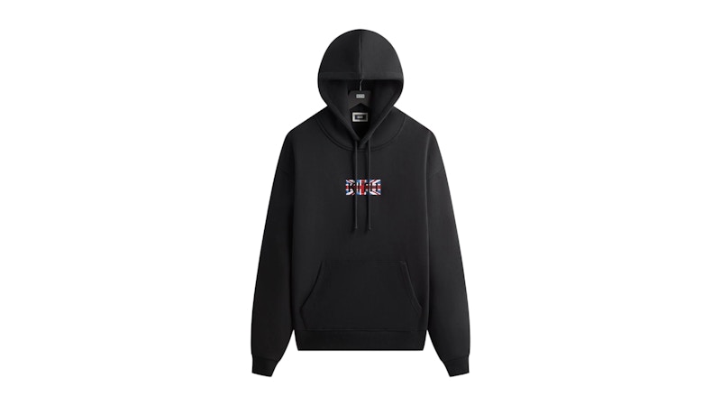 Kith London Classic Logo Nelson Hoodie Black