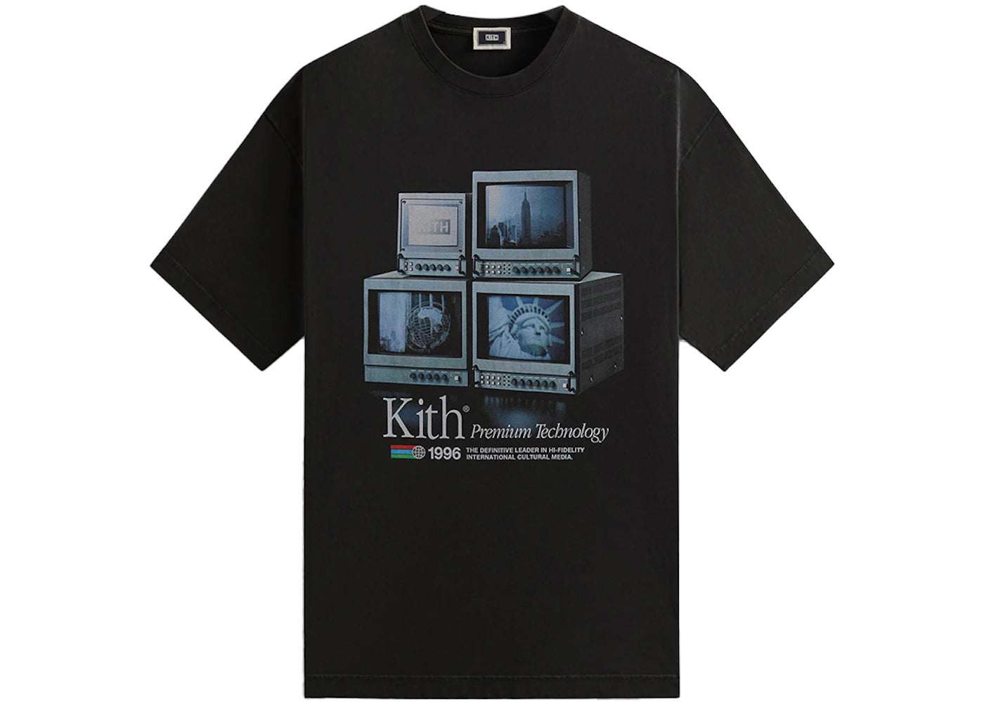 Kith Premium Technology 1996 Vintage Tee Black