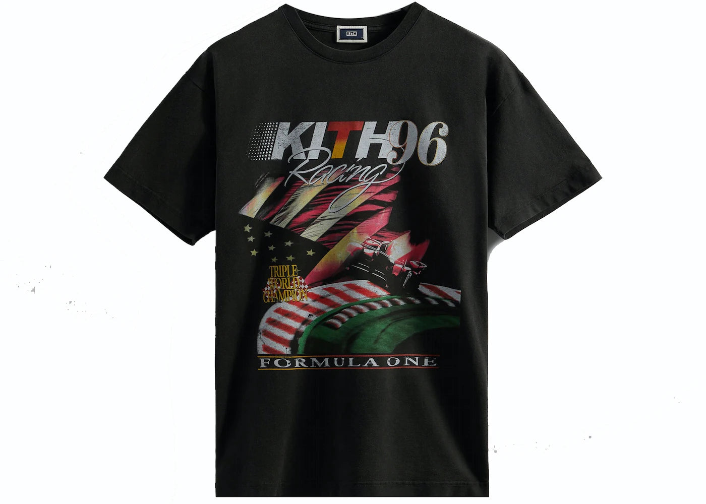 Kith Racing Vintage Tee Black