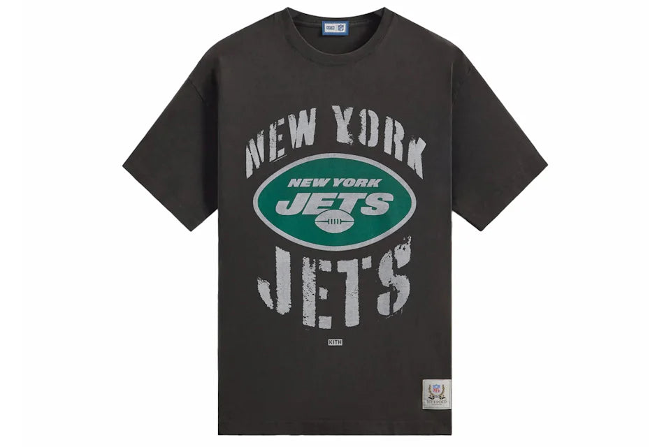 Kith x NFL Jets Vintage Tee Black