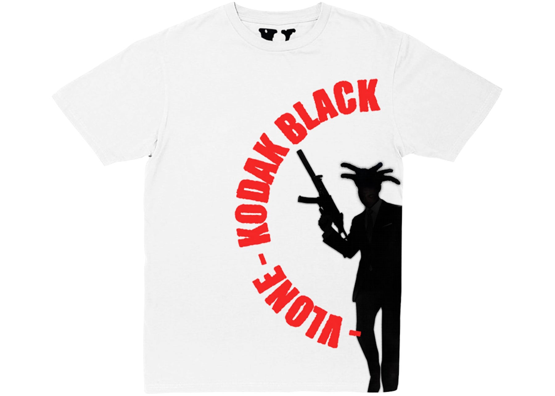 Kodak Black x Vlone Vulture T-shirt White