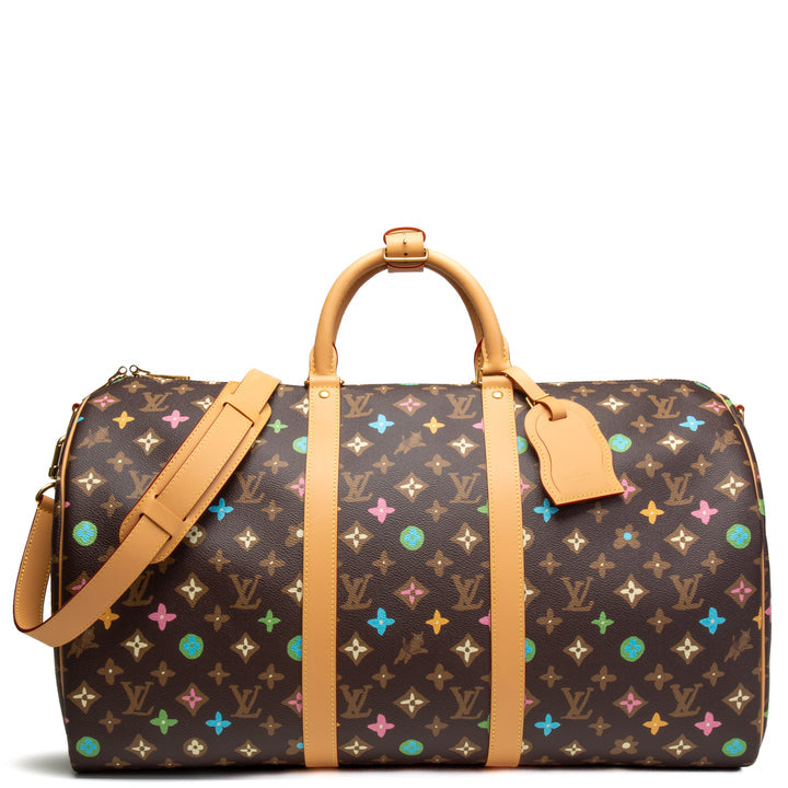 Louis Vuitton by Tyler the Creator Keepall Bandouliere 50 Chocolate Craggy Monogram