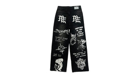 Mixed Emotion Canvas Denim Black