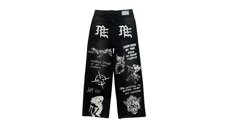 Mixed Emotion Canvas Denim Black