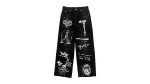 Mixed Emotion Canvas Denim Black