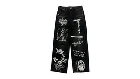 Mixed Emotion Canvas Denim Black