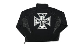 Mixed Emotion Classic Nylon Jacket Black