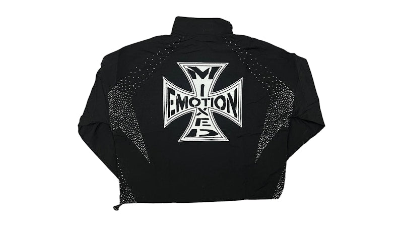 Mixed Emotion Classic Nylon Jacket Black