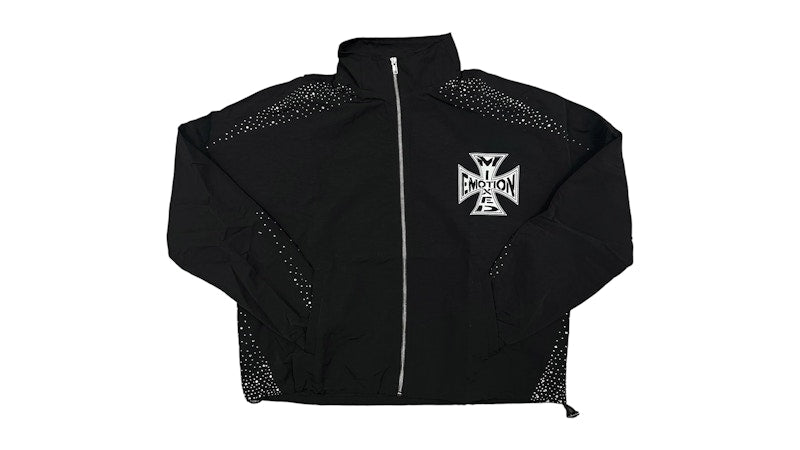 Mixed Emotion Classic Nylon Jacket Black