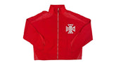 Mixed Emotion Classic Nylon Jacket Red