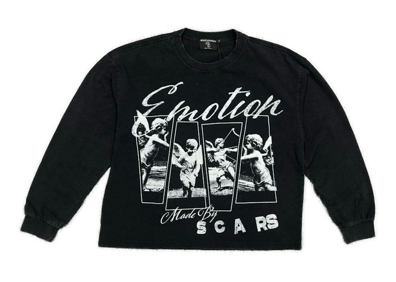 Mixed Emotion Playground Longsleeve Black