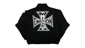 Mixed Emotion Quarter Zip Jacket Black