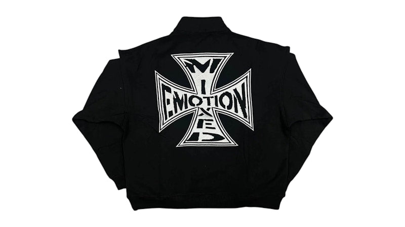 Mixed Emotion Quarter Zip Jacket Black