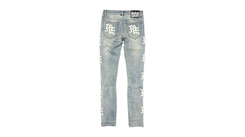 Mixed Emotion Sea Monogram Denim Blue