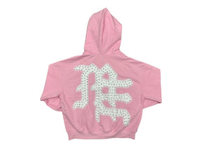 Mixed Emotions End Hoodie Pink