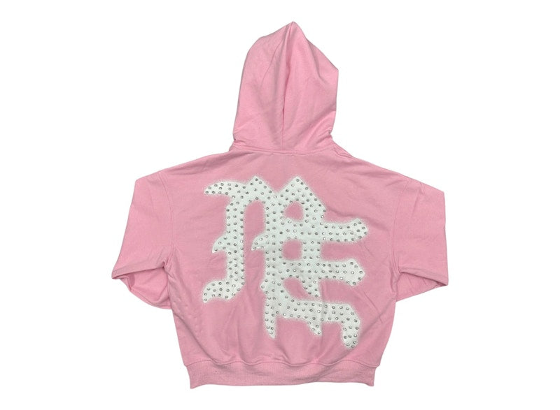 Mixed Emotions End Hoodie Pink