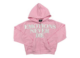 Mixed Emotions End Hoodie Pink