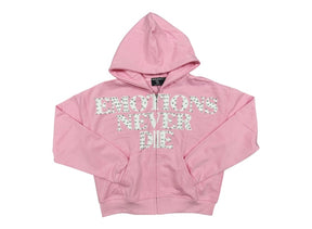 Mixed Emotions End Hoodie Pink