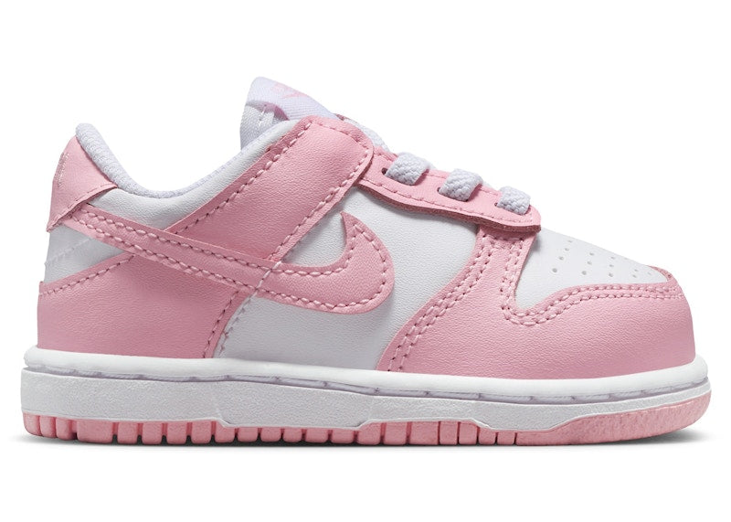 Nike Dunk Low White Medium Soft Pink (TD)