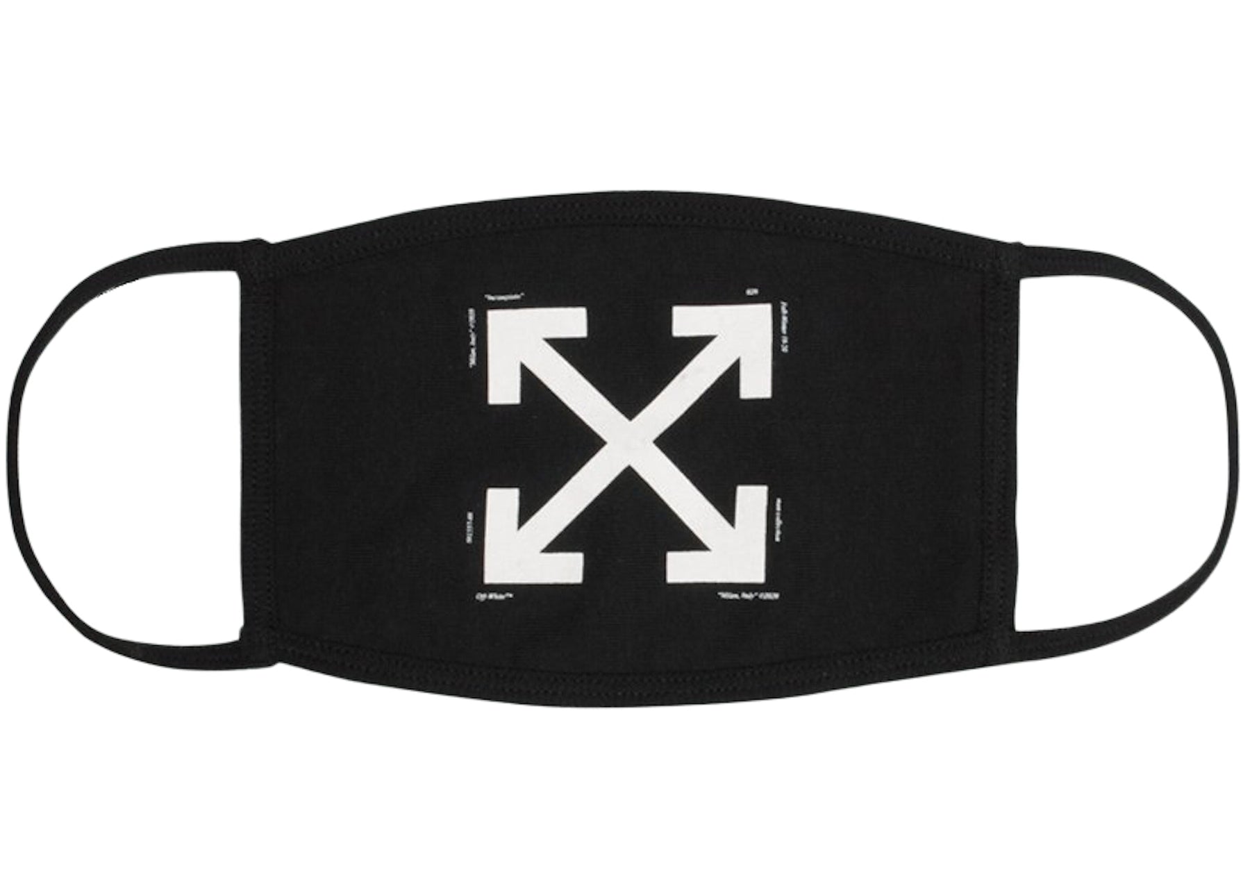 Off-White Arrows Mask Black