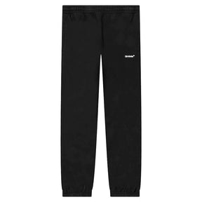 OFF-WHITE Wave Outline Diag Slim Sweatpants Black