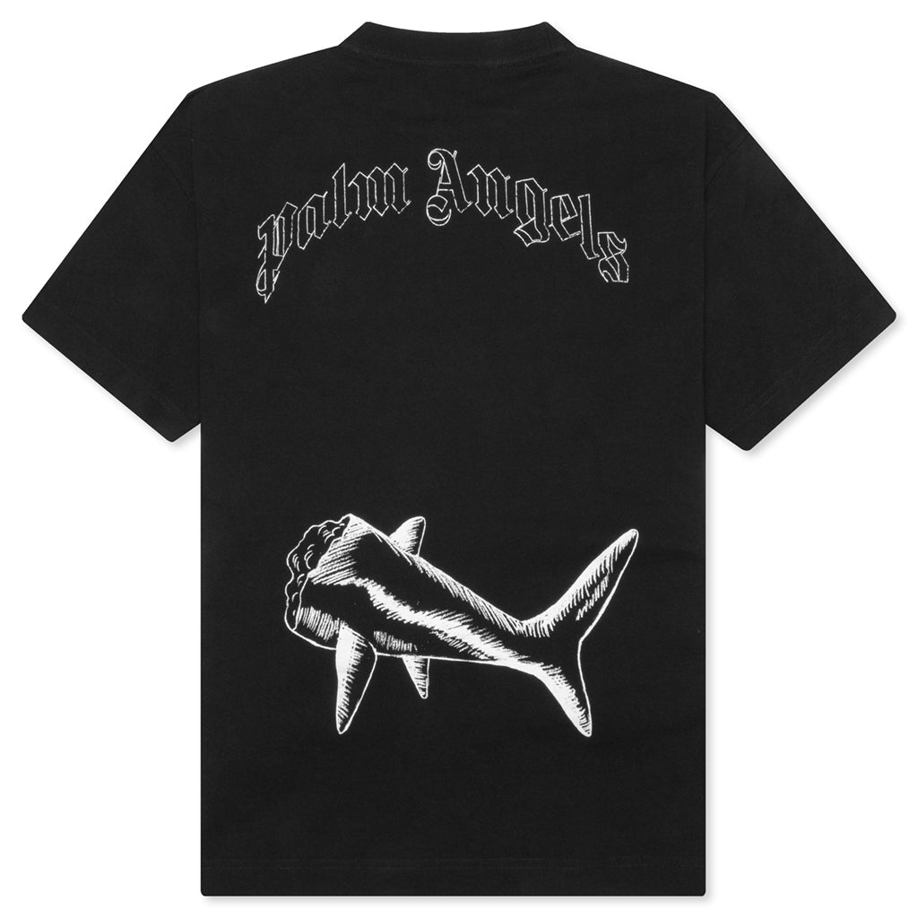 Palm Angels Broken Shark Classic T-Shirt Black/Off White