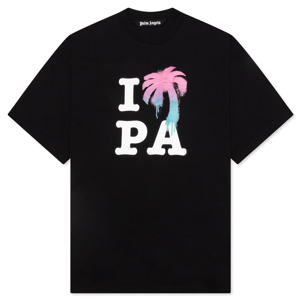 Palm Angels I Love PA Classic Tee Black/Multi