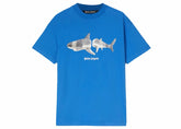 Palm Angels Shark T-shirt Blue/White