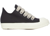 Rick Owens DRKSHDW Jumbolace Low Sneaks Black Milk