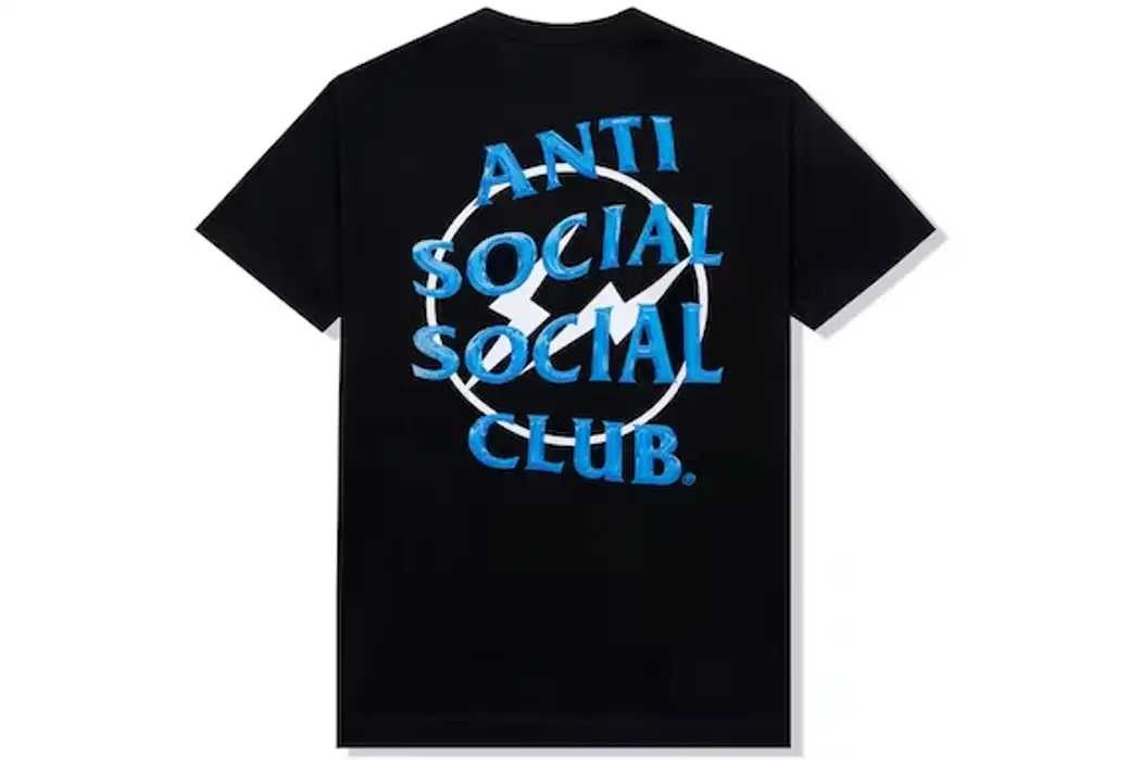 Anti Social Social Club x Fragment Precious Petals Tee (FW22) Black Blue