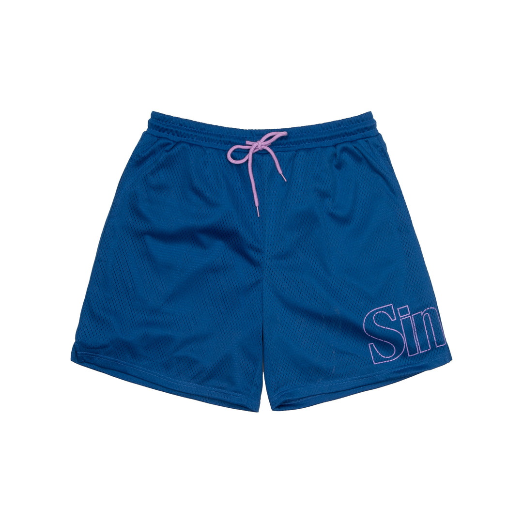 Sinclair Outline Mesh Shorts Navy