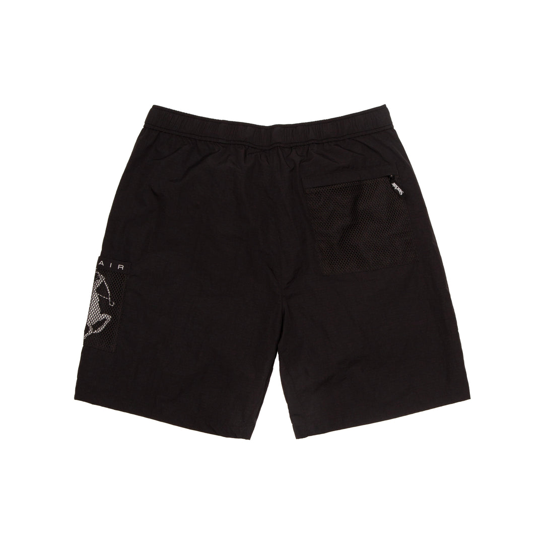 Sinclair Mesh Pocket Shorts Black