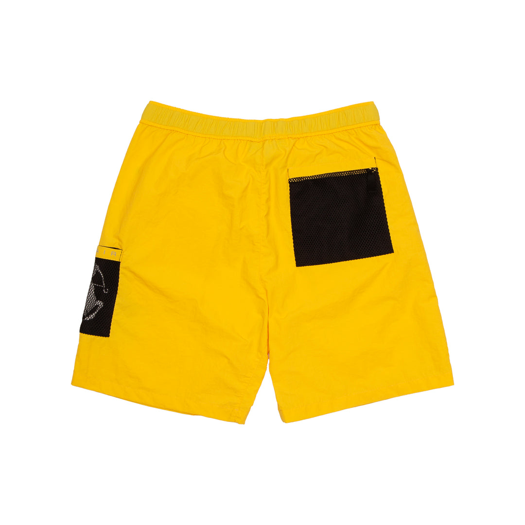 Sinclair Mesh Pocket Shorts Yellow