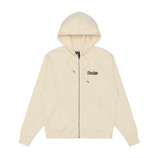 Sinclair VVS Zip Up Hoodie Off White