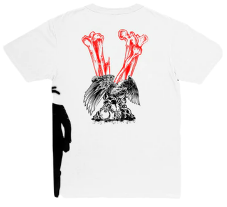 Kodak Black x Vlone Vulture T-shirt White