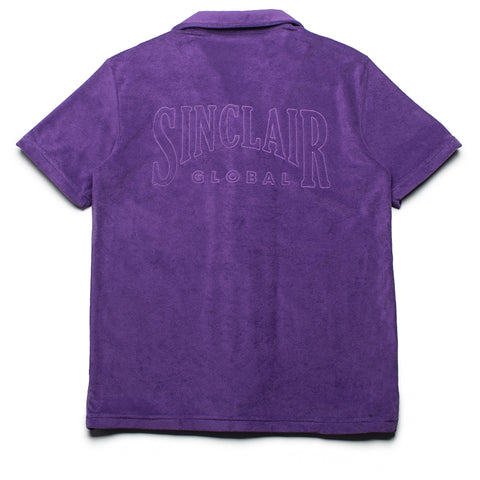 Sinclair Camp Shirt Purple